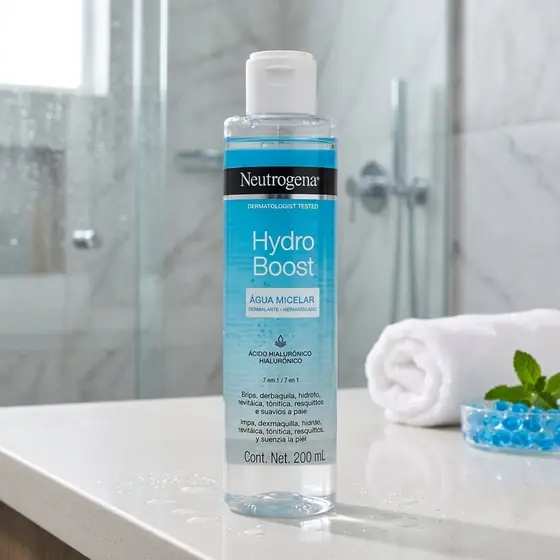 Água Micelar Demaquilante 7 em 1 Neutrogena Hydro Boost 200 mL (imagem ilustrativa)