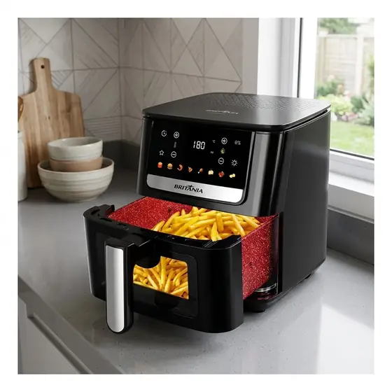 Air Fryer Britânia 6,5L 1700W 8 Funções Painel Digital Redstone BAF65A (imagem ilustrativa)
