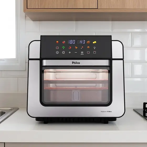 Air Fryer Oven Paf15b 15l Dupla Resistência Philco Preto (imagem ilustrativa)