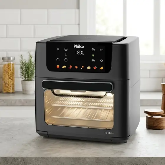 Air Fryer Oven Philco 16L Digital com Visor PAF16C (imagem ilustrativa)