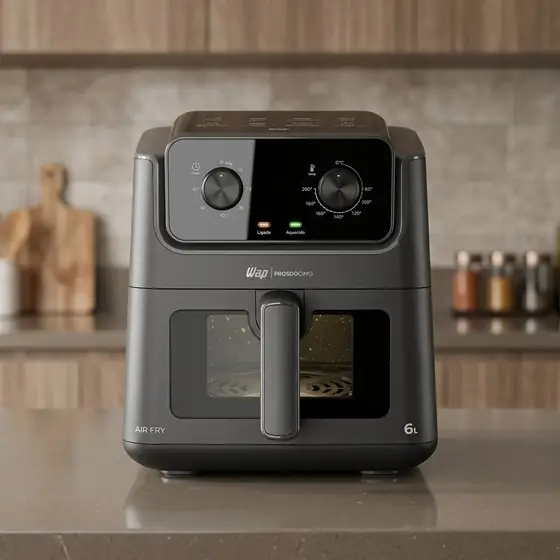 Airfryer 6 Litros WAP PROSDÓCIMO AF02 Visor e Luz Interna 127V (imagem ilustrativa)