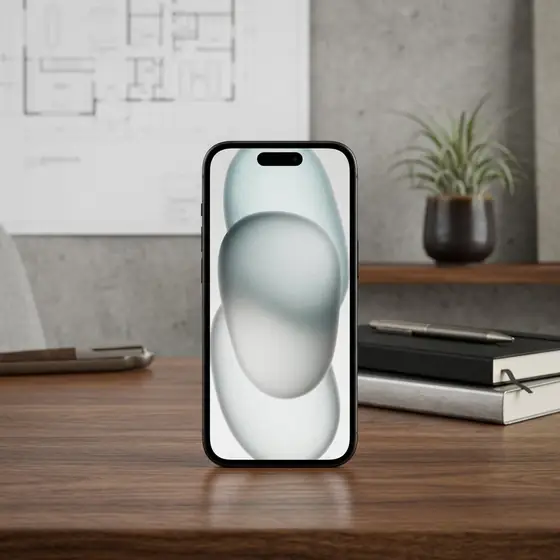 Apple iPhone 15 (128 GB) — Preto (imagem ilustrativa)