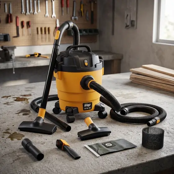 Aspirador De Pó e Água Wap Gtw 10 Compacto 1400w 10 Litros Amarelo (imagem ilustrativa)