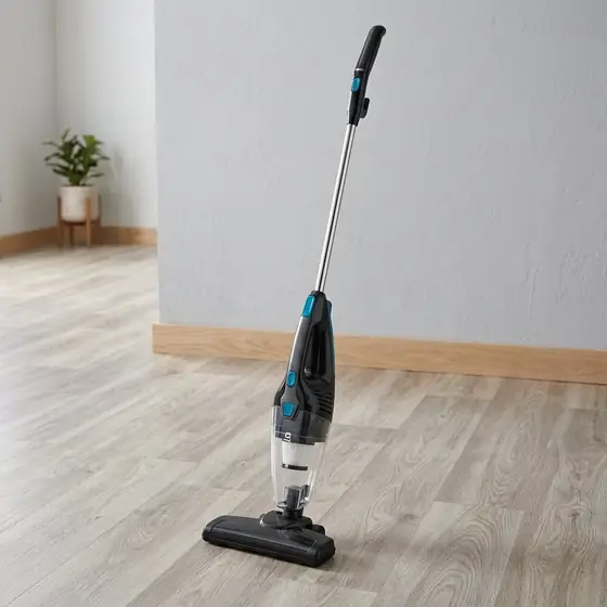 Aspirador de Pó Vertical 2 Em 1 Preto E Azul 1350W Midea (imagem ilustrativa)
