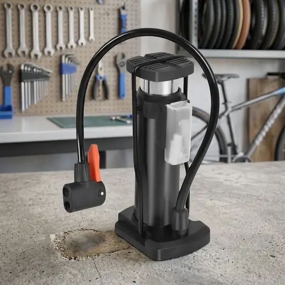 Bomba De Ar Encher Manual Pneus Bicicleta Carro Moto Bola Colchão 160 Psi Variall (imagem ilustrativa)