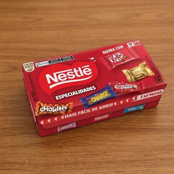 Bombom NESTLÉ Especialidades Caixa 220g (imagem ilustrativa)