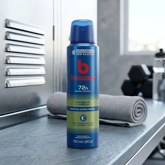 Bozzano Desodorante Aerossol Fresh 150 mL (imagem ilustrativa)