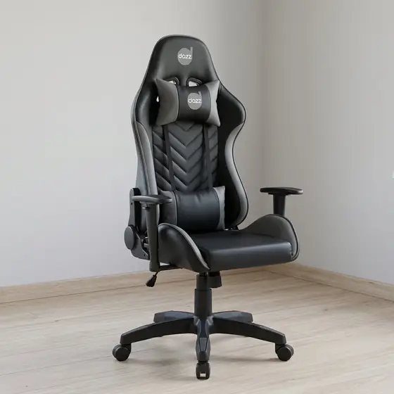 Cadeira Gamer Dazz Elite Pro, Reclinável 130°, Couro PU, até 140 kg (imagem ilustrativa)