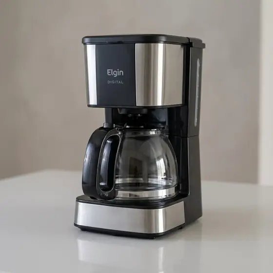 Cafeteira Elétrica Elgin Essential Coffee 19 Xícaras Jarra de Vidro 110V (imagem ilustrativa)