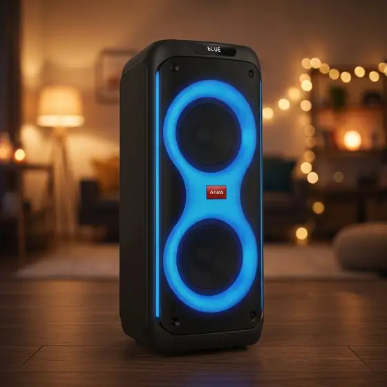 Caixa de Som Party Box, Aiwa, Bluetooth, Luzes Multicores - AWS-PB-04 PARTY BOX AWS-PB-04 (imagem ilustrativa)