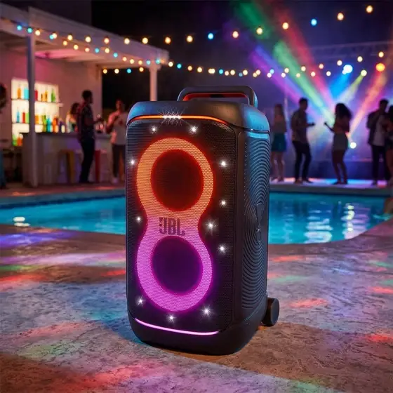 Caixa de Som PartyBox 520 400W Bluetooth Bateria 15h Luzes JBL (imagem ilustrativa)