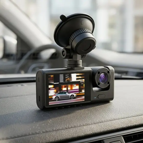 Câmera Automotiva Icarbonx Icx0524 Wifi 1080p Dash Cam (imagem ilustrativa)