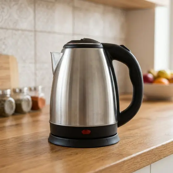 Chaleira Elétrica 1,8l Inox Desligamento Automatico Cor Aço 110v (imagem ilustrativa)