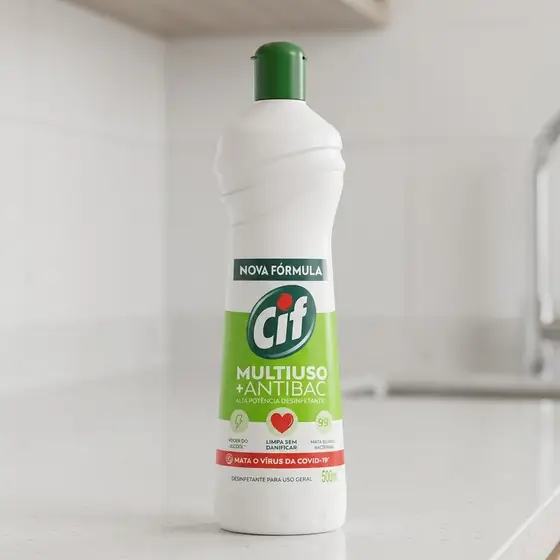 Cif Multiuso - Limpador +Antibac Squeeze 500ml (imagem ilustrativa)
