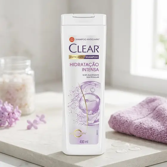 Clear Anticaspahidratação Intensa Shampoo 400 Ml (imagem ilustrativa)