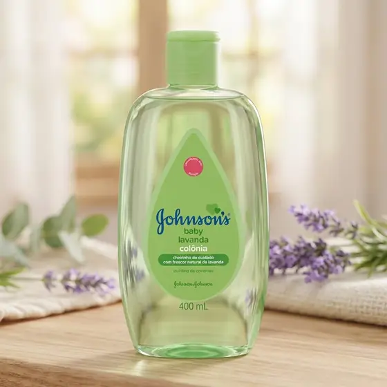 Colônia Refrescante Johnson's Baby Lavanda 400 mL (imagem ilustrativa)
