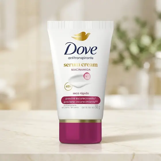 Dove Desodorante Antitranspirante em Creme Previne Escurecimento 50 G (imagem ilustrativa)