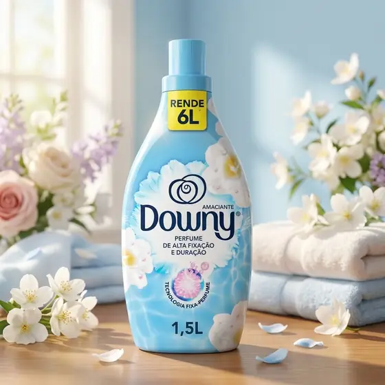 Downy Amaciante Concentrado Brisa Suave 1.5L Rende 6L (imagem ilustrativa)