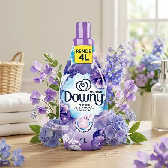 Downy Amaciante Concentrado Lirios Do Campo 1L Rende 4L (imagem ilustrativa)