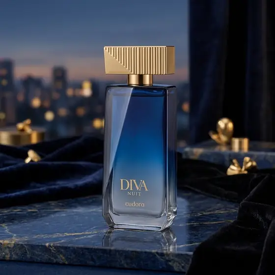 Eudora Diva Nuit Desodorante Colônia Feminino 100 ml (Original) (imagem ilustrativa)
