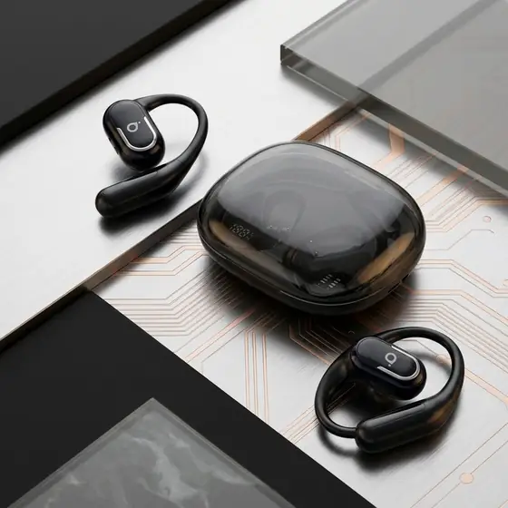 Fone de Ouvido Esportivo Basike TWS Com Bluetooth 6.0 e Bateria de 60h (imagem ilustrativa)