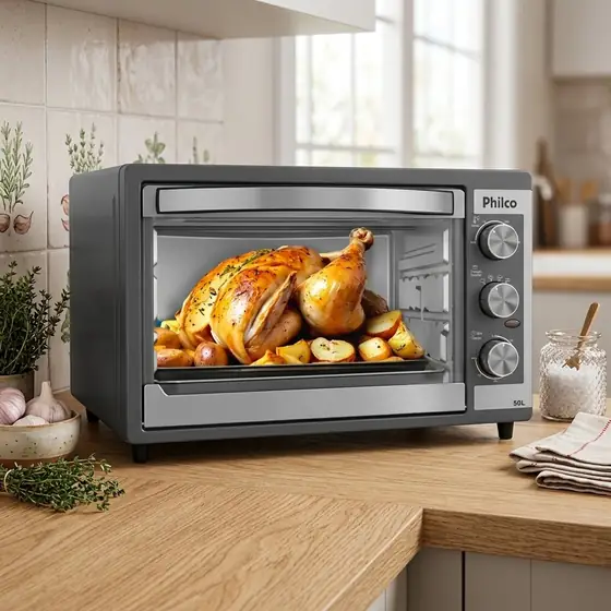 Forno Elétrico Philco 50L Dupla Resistência PFE52P (imagem ilustrativa)