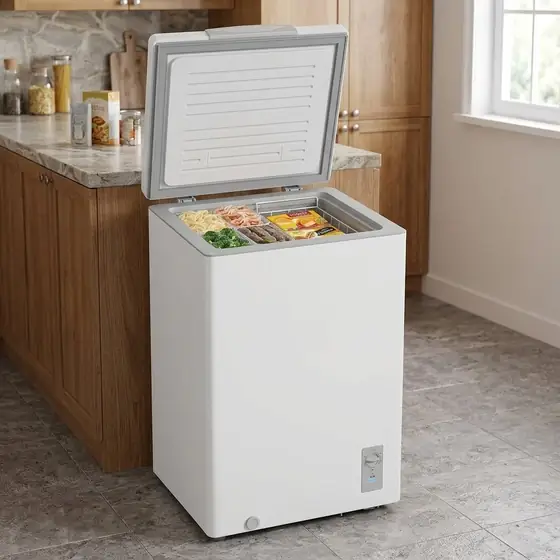 Freezer Horizontal 100L Inverter Bivolt Branco Midea (imagem ilustrativa)
