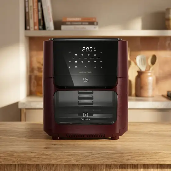 Fritadeira Air Fryer Oven Electrolux por Rita Lobo 12 L Digital Experience (imagem ilustrativa)