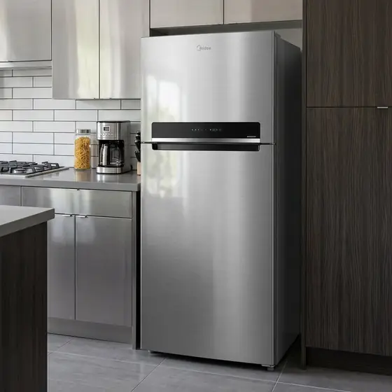 Geladeira Frost Free Duplex 473l Inverter Cor Inox Midea (imagem ilustrativa)