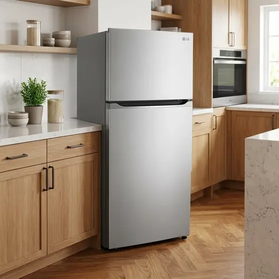 Geladeira LG Frost Free Inverter 395L Duplex Inox Look - 127V (imagem ilustrativa)