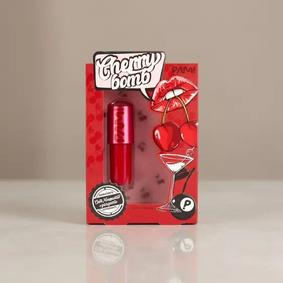 Gloss Labial Cherry Bomb Pam By Pamella 5 g Vermelho (imagem ilustrativa)