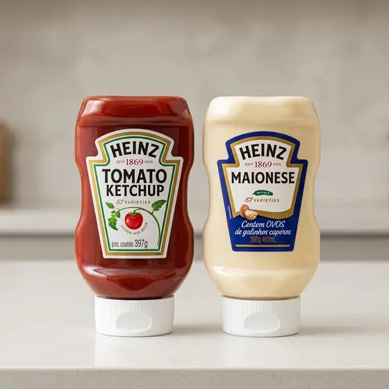 Kit Heinz Ketchup 397 g + Maionese 390 g (imagem ilustrativa)