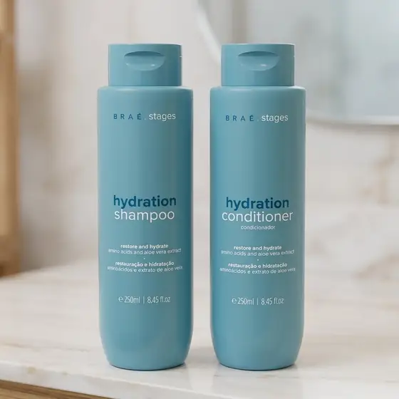 Kit Hidratação Braé Stages Shampoo + Condicionador Hydration (imagem ilustrativa)