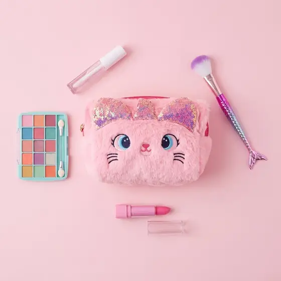 Kit Maquiagem Infantil Maleta Com Batom, Sombra E Gloss (imagem ilustrativa)