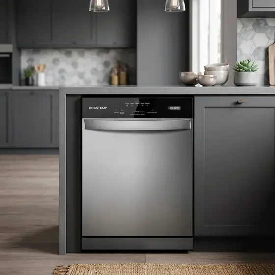 Lava-Louças Brastemp 8 Serviços Inox - BLF08BS (imagem ilustrativa)