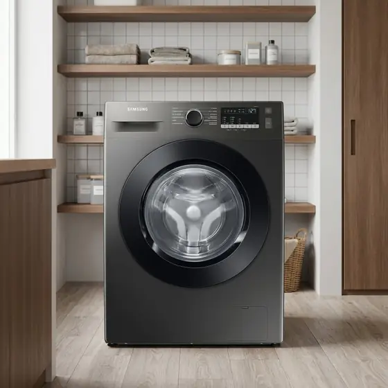 Lavadora Digital Inverter Samsung WW11T Inox 11kg (imagem ilustrativa)