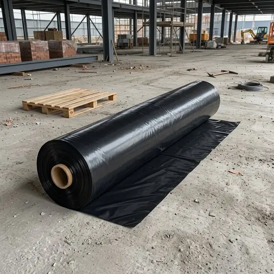 Lona Plastica Preta Rolo 4 X 100m Plastica Rf 100micras (imagem ilustrativa)