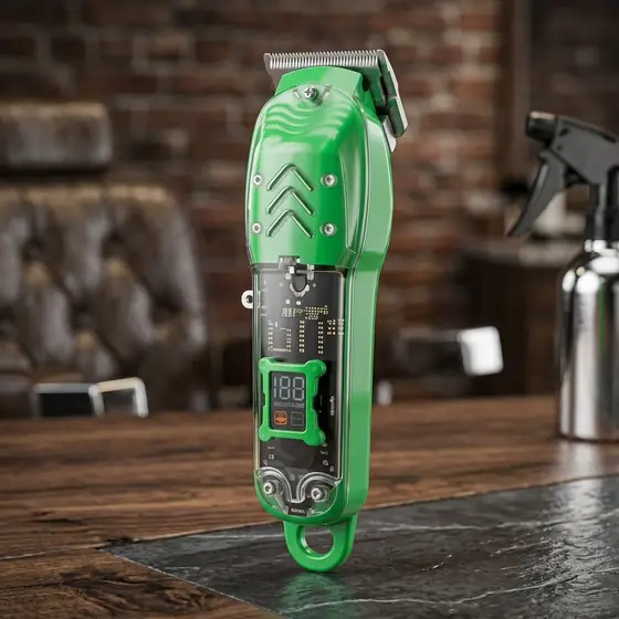 Máquina De Cabelo E Barba Recarregável Usb-c Profissional (imagem ilustrativa)