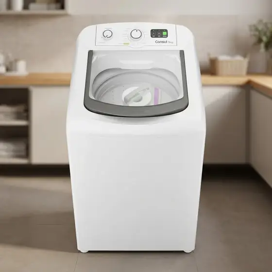 Máquina De Lavar Consul 9kg Branca Com Dosagem - C Branco (imagem ilustrativa)