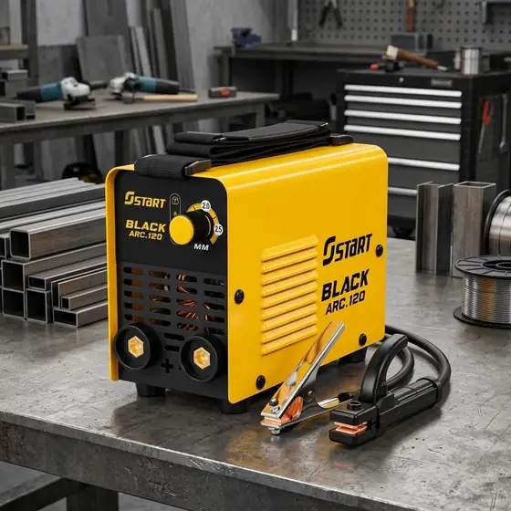 Máquina De Solda Inversora Elétrica Portátil Start Black Arc 120a Mma Eletrodo Tig 220 V (imagem ilustrativa)