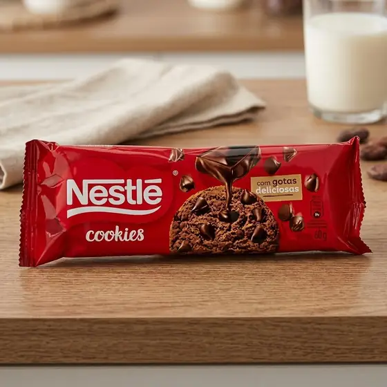 Nestlé Cookie Gotas De Chocolate Classic 60G (imagem ilustrativa)