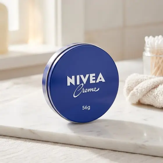 NIVEA Creme Hidratante Lata 56g, Hidratação Profunda 24h, Corporal, Uso Diário (imagem ilustrativa)