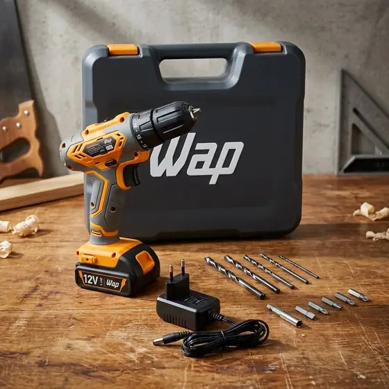 Parafusadeira e Furadeira WF12K3.2 Bateria 12V WAP (imagem ilustrativa)