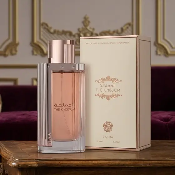Perfume Árabe Feminino The Kingdom Lattafa 100ml Original Nf (imagem ilustrativa)