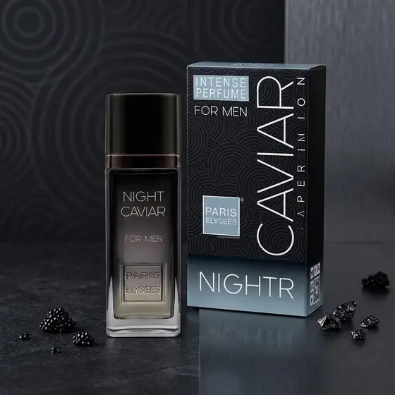 Perfume Night Caviar Paris Elysees Masculino Intense 100ml (imagem ilustrativa)