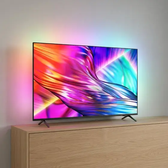 Smart TV Philips Ambilight The One 65 pol. 4K 144 Hz Titan OS 65PUG8929 (imagem ilustrativa)