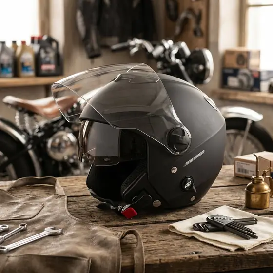 Pro Tork Capacete New Atomic Solid, Preto Fosco, Tam. 56 (imagem ilustrativa)