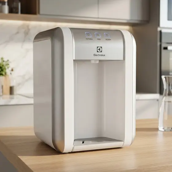 Purificador Electrolux Eletrônico Compacto Efficient Painel Digital Bivolt Branco PE11B Bivolt (imagem ilustrativa)