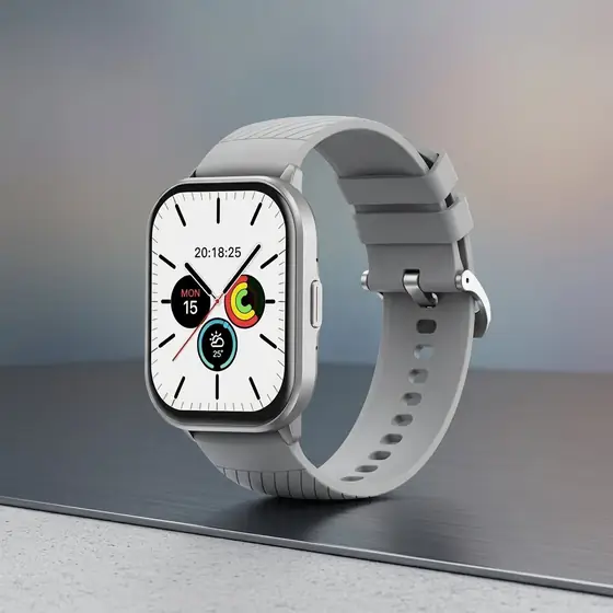 Smartwatch Bluetooth Full Touch à Prova d'Água, Feminino e Masculino (imagem ilustrativa)