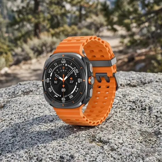 Samsung Galaxy Watch Ultra 2025 Smartwatch 47mm LTE, Galaxy AI, Titânio Aeroespacial, Titânio (imagem ilustrativa)